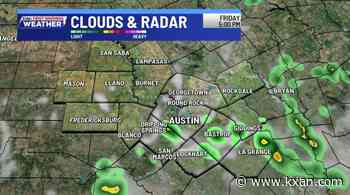 Another hot day ahead but rain returns this weekend