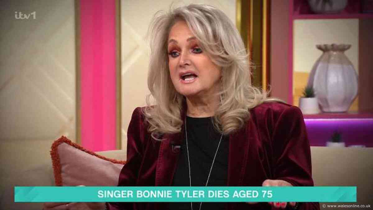 This Morning stars remember 'lovely lady' Bonnie Tyler after 'unexpected' death