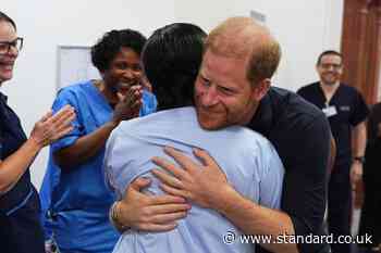 Harry meets WellChild nurse on hospital visit as charity marks key anniversary