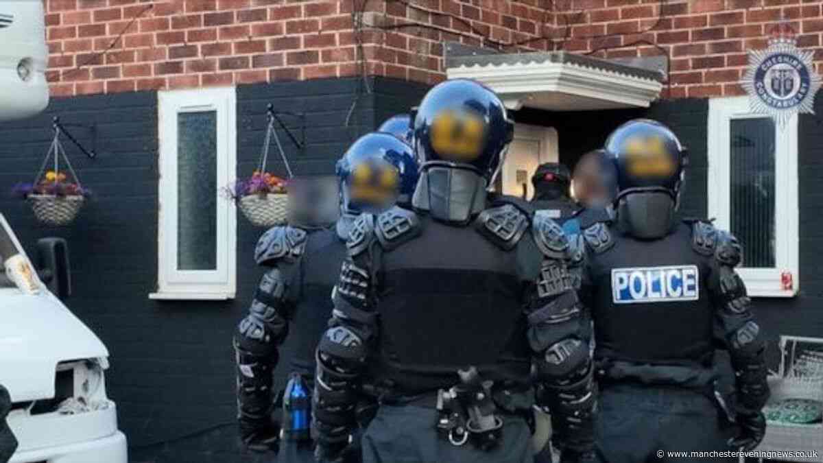 Eight arrested after 20 homes are burgled in Cheshire and Greater Manchester