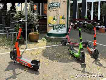 Falsch abgestellte E-Scooter: Was NRW-Städte dagegen tun