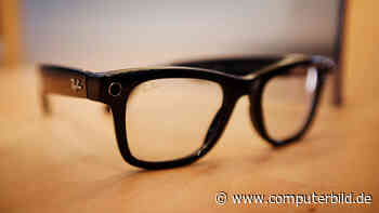 Meta plant wohl Smart Glasses mit permanenter Erfassung