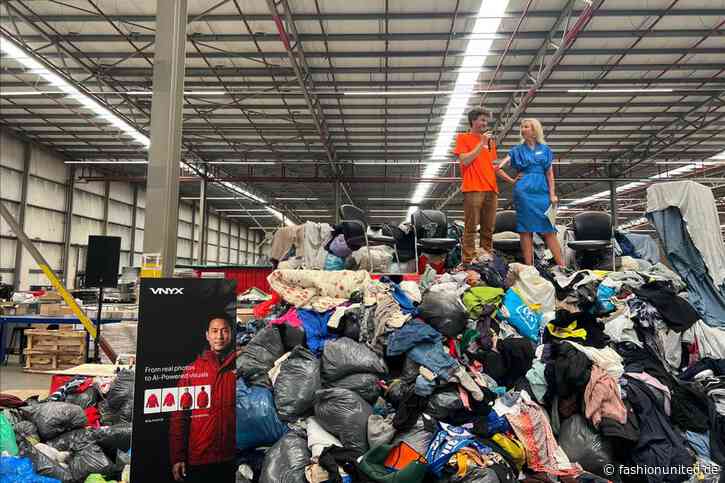 Resale-Roboter ‘Vnyx’ fotografiert und bepreist Secondhand-Kleidung