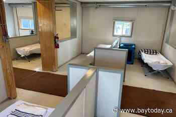 Recent amputee moved to Low Barrier Shelter by NBRHC