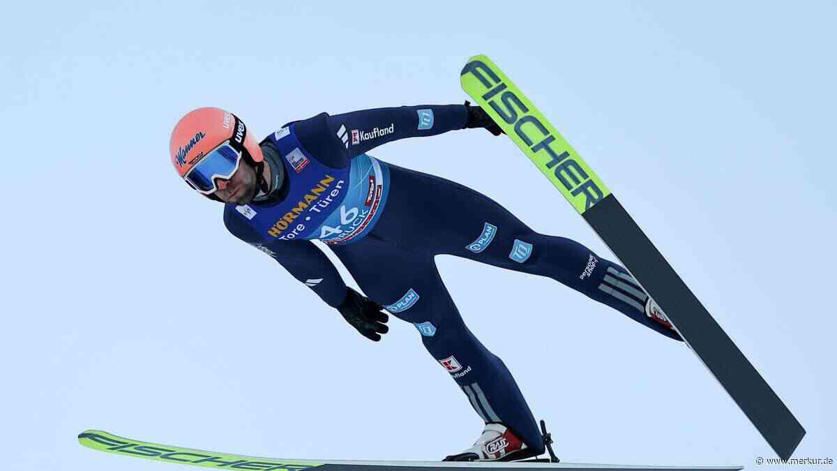 Deutscher Skisprung-Star muss nach Trainingssturz wochenlang pausieren