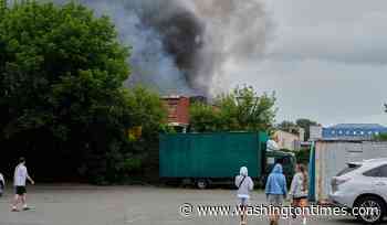 Ukrainian drones batter Russian oil facilities and set more oil tankers ablaze