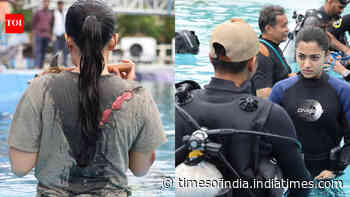 Rashmika calls ‘Mysaa’ underwater fight her toughest yet