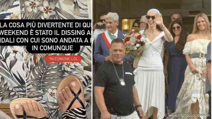 “Non so fare le valigie. Ho messo le uniche cose che avevo portato”: la confessione di Aurora Ramazzotti sui sandali zebrati indossati al matrimonio