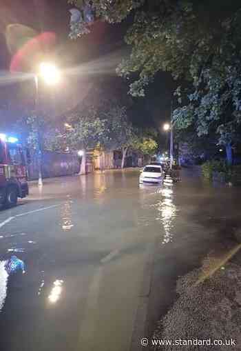Bow flooding: Hundreds of homes left without water in heatwave as main bursts
