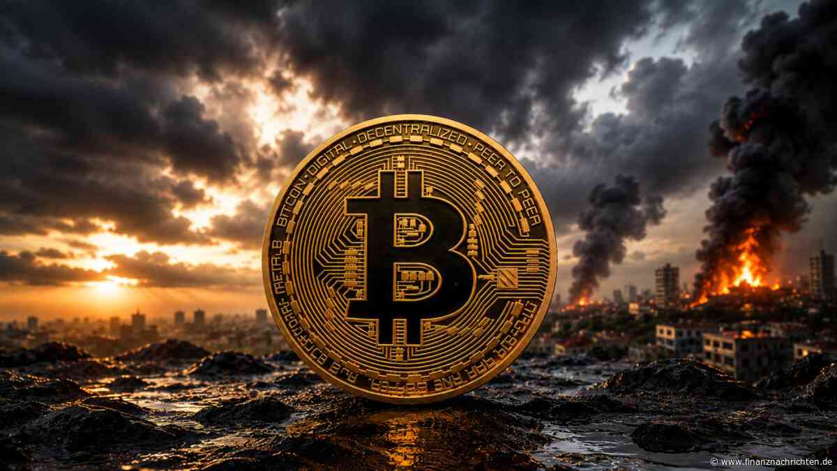 Doch sicherer Hafen?: Bitcoin bleibt stabil trotz ETF-Abflüssen und Nahost-Sorgen