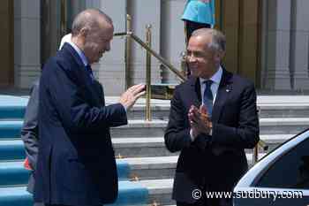 Carney, other NATO leaders gifted personalized revolvers by Turkish president