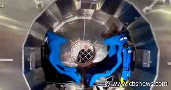 Startup company reveals prototype of tsunami survival pod