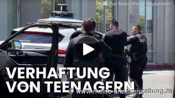 Waymo-Taxi verpfeift trinkende und randalierende Teenager bei der Polizei