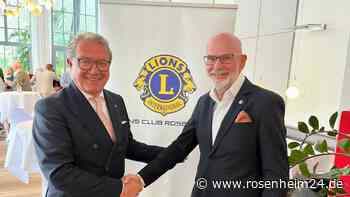 Klaus Stöttner übernimmt das Präsidentenamt beim Lions Club Rosenheim