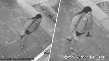 Woman wanted in attempted armed carjacking outside Dania Beach hotel, BSO says