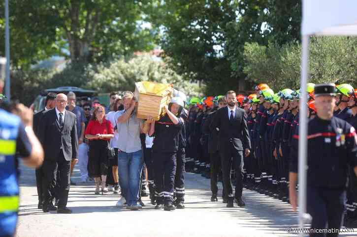« Cultivé », « épicurien », « toujours engagé pour le collectif » : les sapeurs-pompiers du Luc rendent hommage à Davy Tellier, leur camarade disparu dans le crash près de Nancy