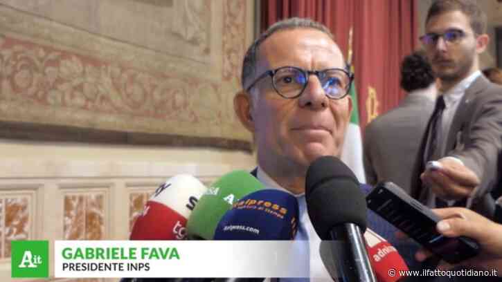 Il presidente dell’Inps Fava: “Invecchiamento, denatalità e AI sono le tre sfide da affrontare e da vincere”