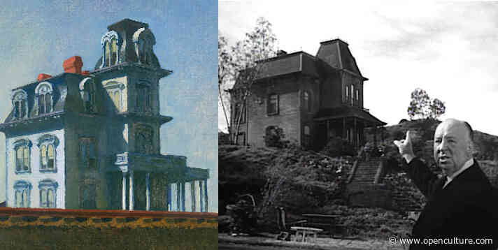 How an Edward Hopper Painting Inspired Norman Bates’ Iconic House in Alfred Hitchcock’s Psycho