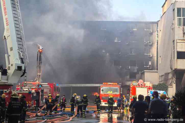 Mindestens 28 Tote nach Feuer in Schuhfabrik in China