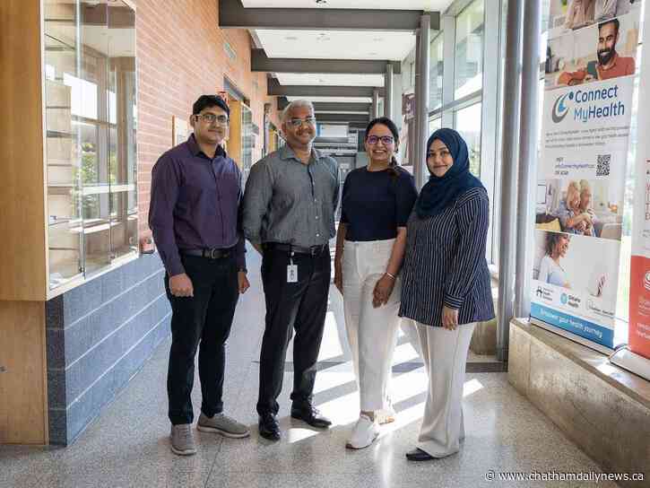New medical residents training at Chatham-Kent Health Alliance
