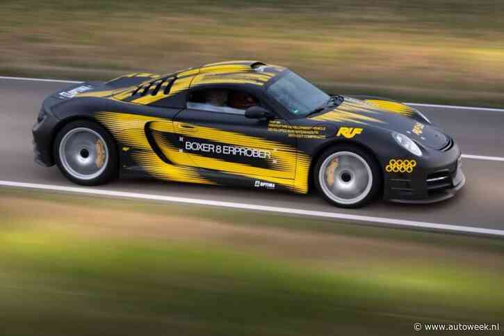 Deze 'Porsche' heeft een achtcilinder boxermotor in het midden liggen