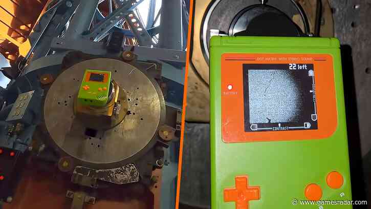 Turns out you can strap the Game Boy Camera to a massive telescope and take photos of Jupiter