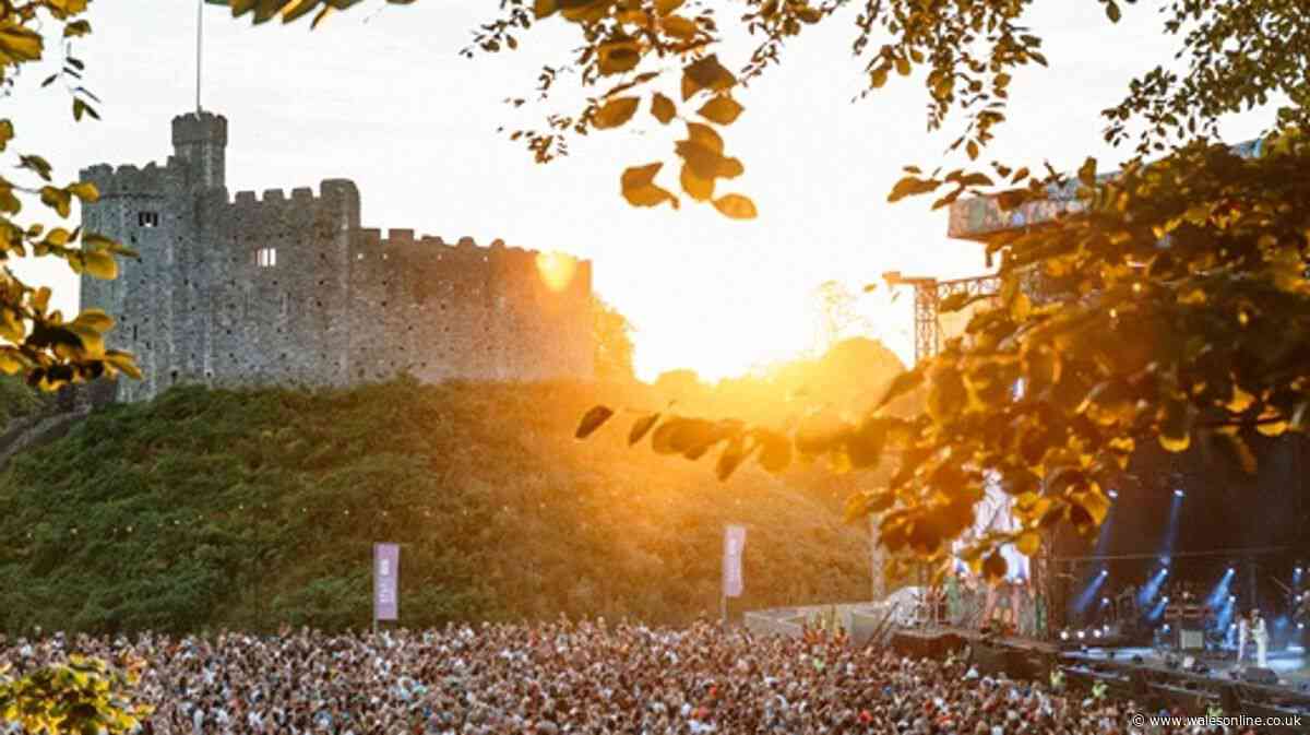 Billy Ocean, Bastille and David Gray fans allowed extra heat measures for Cardiff Castle gigs as heatwave continues