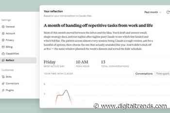 Claude Reflect is here. It’s your usual yearly Wrapped, but with Anthropic’s AI