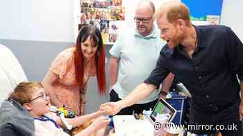 Prince Harry live: Duke of Sussex makes surprise mention of William during emotional hospital visit