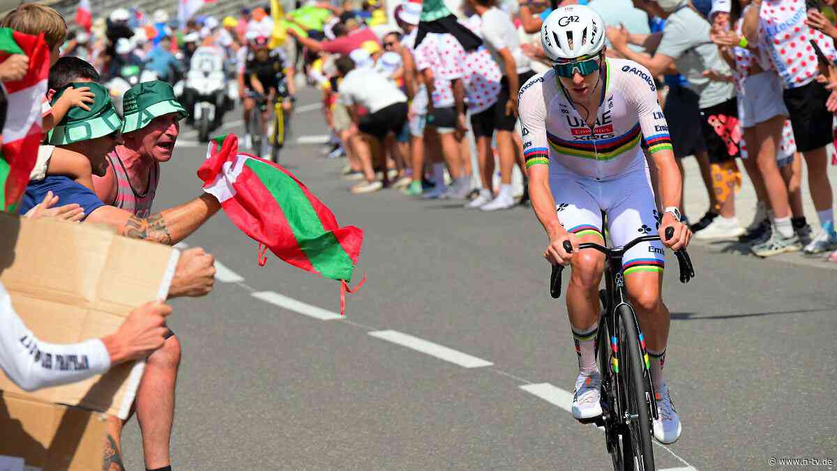 Tour-Führender stürzt: Rad-Gigant Pogacar zerlegt Konkurrenz in Pyrenäen gnadenlos