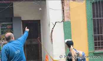Vecinos de La Pastora advierten de colapso de una pared por los terremotos