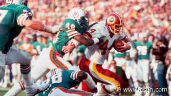 Commanders to retire No. 44 of HOF RB Riggins