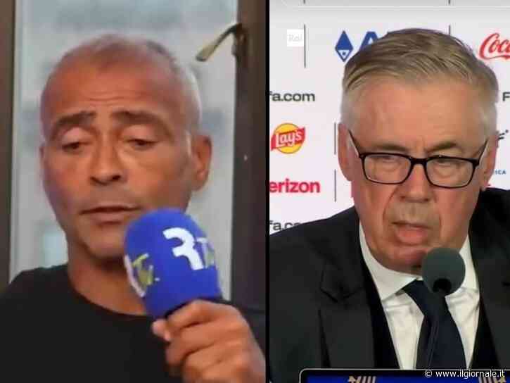 "Se fossi il presidente strapperei il contratto e vaff....", bufera su Ancelotti. L'invettiva di Romario dopo il flop