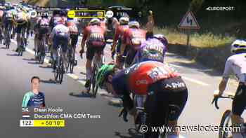 Hitte en hoge snelheid eisen hun tol in Tour de France: Daan Hoole geeft al fietsend over in rit naar de Tourmalet