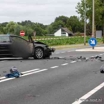 Zwaargewonde motorrijder met traumaheli naar ziekenhuis