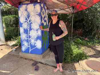 Artist brings nature to life on Austin utility box