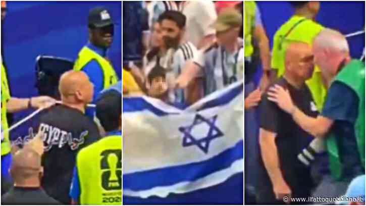 La rabbia di Hassan: il ct dell’Egitto vede una bandiera di Israele e gli sputa. Poi se la prende con un fotografo – Video