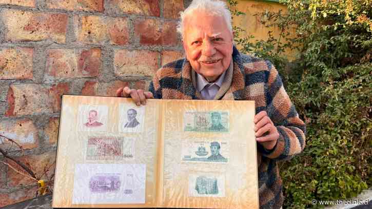 La historia de Marcos Simpson, el hombre de 88 años que hizo el icónico grabado de Gabriela Mistral en el billete de $5.000