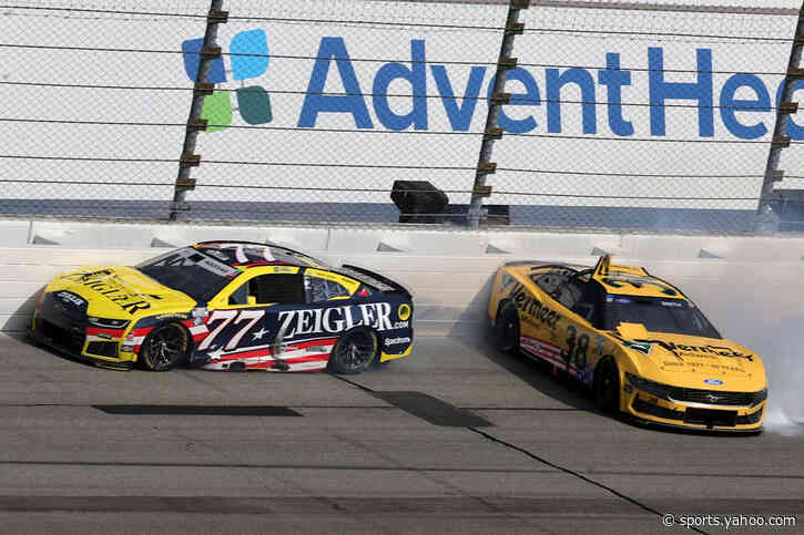 NASCAR driver Zane Smith calls Carson Hocevar ‘coward’ after Chicagoland incident