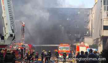 Fire at a shoe factory kills 28 in one of China's deadliest blazes in recent years