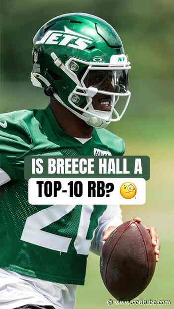 Is Breece Hall a TOP-10 RB?!