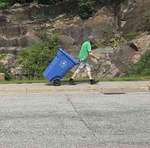 Some North Bay blue bins turning up in encampments, on city streets