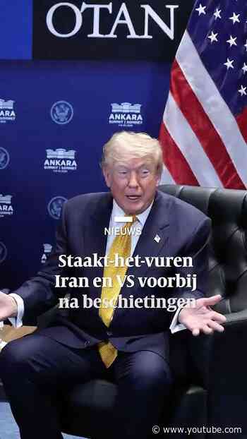 Staakt-het-vuren Iran en VS voorbij na beschietingen