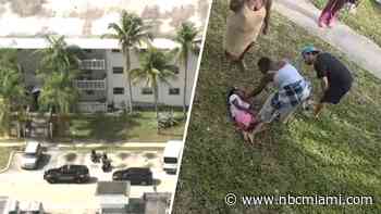 Girl, 8, airlifted to hospital after fall from balcony at North Miami Beach building
