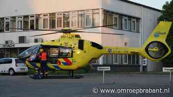 Zwaargewonde bij bedrijfsongeval in Oosterhout, traumahelikopter geland