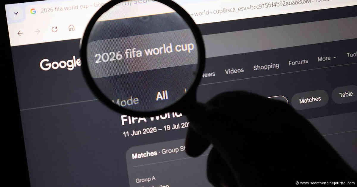 Google Search Hits All-Time Usage Record During World Cup via @sejournal, @MattGSouthern