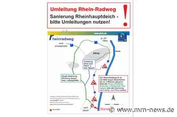 Altrip – Sanierung des Bermenwegs am Rheinhauptdeich in Altrip startet Anfang August