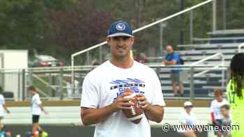 Colts QB Daniel Jones hosts kids camp at Dwenger