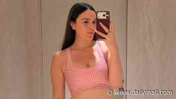 Holly Ramsay enjoys a relaxing pregnancy massage ahead of welcoming her first child with husband Adam Peaty