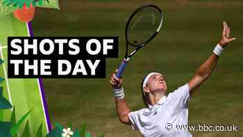 'That is out of this world' - best shots from day 11 at Wimbledon